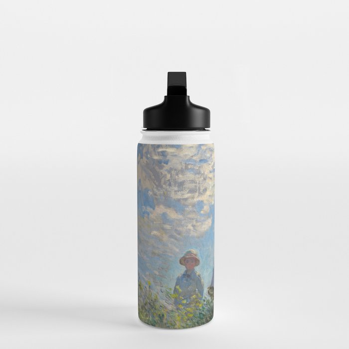 Woman with a Parasol, Monet Water Bottle Gallery Image 3