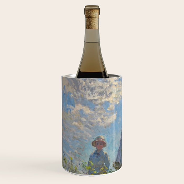 Woman with a Parasol, Monet Wine Chiller Gallery Image 2