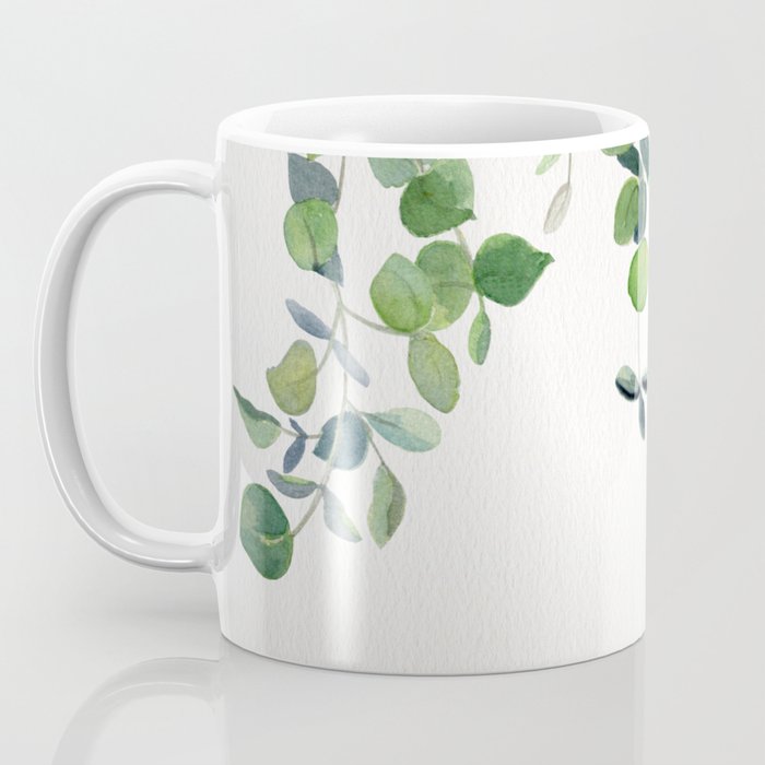 Eucalyptus Watercolor 2  Coffee Mug Gallery Image 3