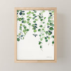 Eucalyptus Watercolor 2  Mini Art Print Gallery Image 1
