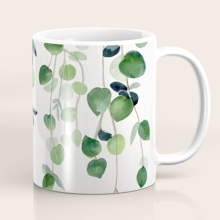 Eucalyptus Watercolor 2  Coffee Mug Gallery Image 1