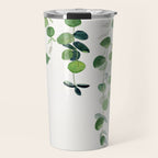 Eucalyptus Watercolor 2  Travel Mug Gallery Image 1