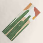 Abstract Cactus I Yoga Mat Gallery Image 1