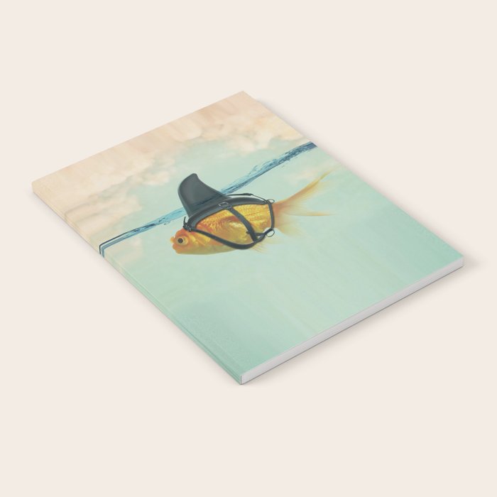 Brilliant DISGUISE - Goldfish with a Shark Fin Notebook Gallery Image 2