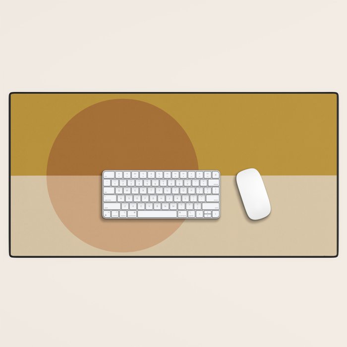 Color Block Abstract VII Desk Mat Gallery Image 1