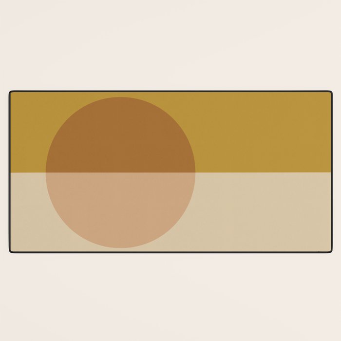 Color Block Abstract VII Desk Mat Gallery Image 3