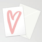 Heart Doodle Big 3 Stationery Card Gallery Image 2