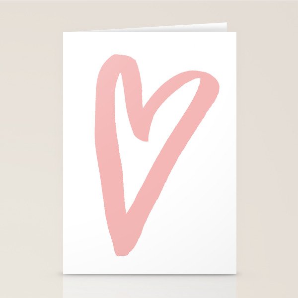 Heart Doodle Big 3 Stationery Card Gallery Image 2