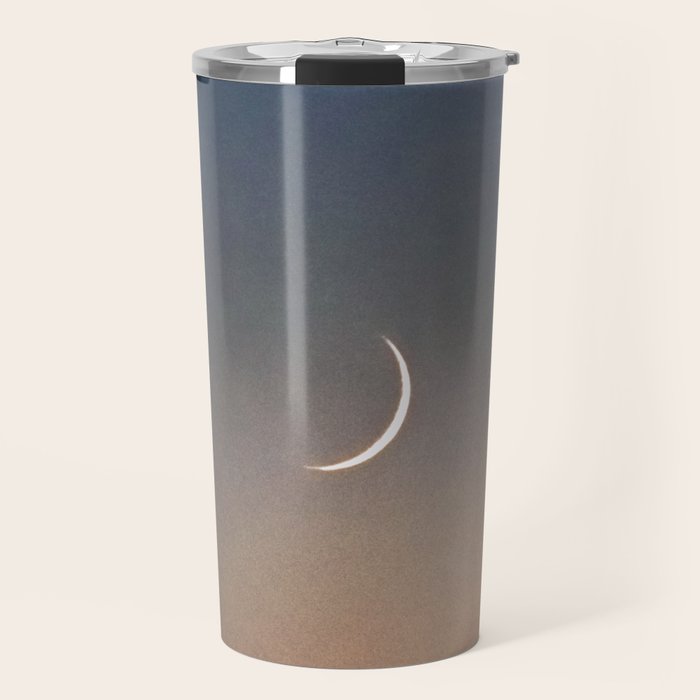 Waning Crescent | Nature and Landscape Photography Travel Mug Gallery Image 1