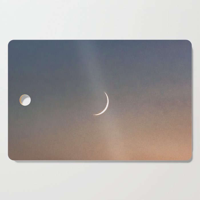 Waning Crescent | Nature and Landscape Photography Cutting Board Gallery Image 1