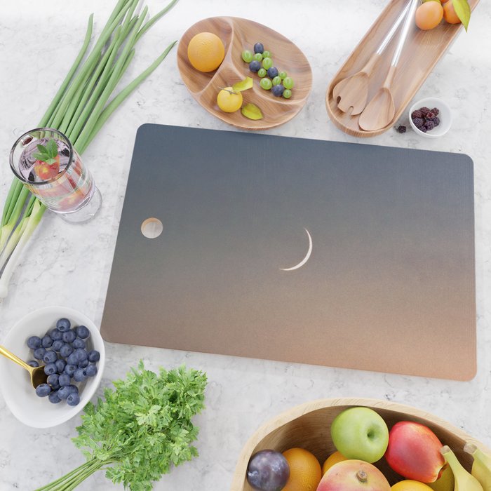 Waning Crescent | Nature and Landscape Photography Cutting Board Gallery Image 2