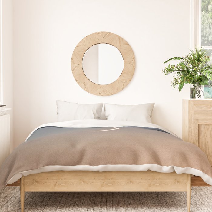 Waning Crescent | Nature and Landscape Photography Duvet Cover Gallery Image 3