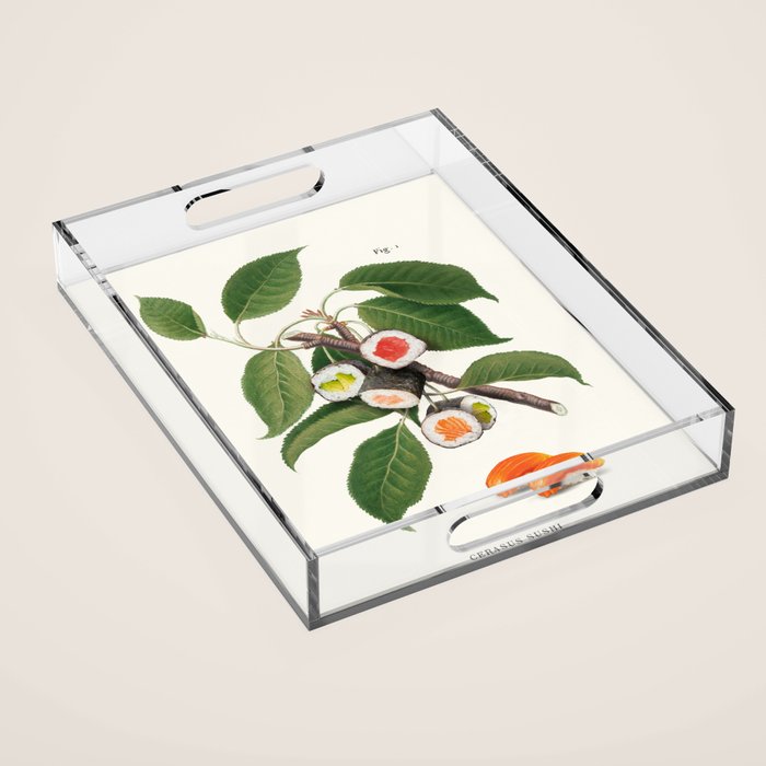 Sushi Plant Acrylic Tray Gallery Image 1