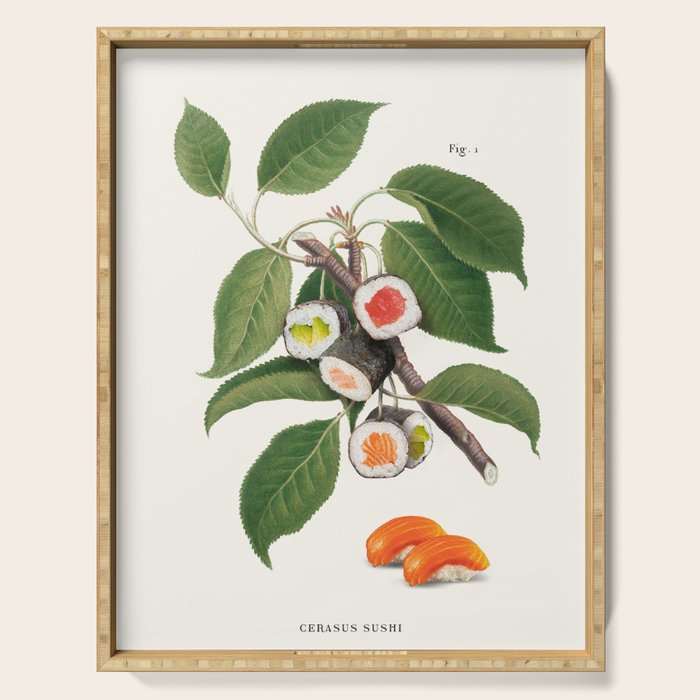 Sushi Plant Serving Tray Gallery Image 1