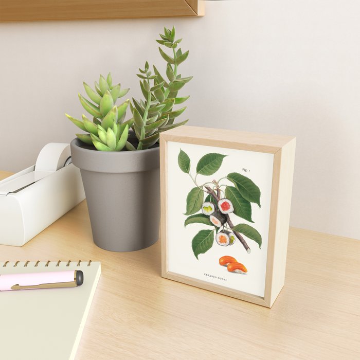 Sushi Plant Mini Art Print Gallery Image 2