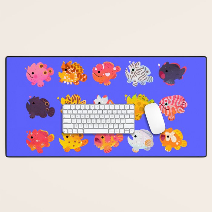 Frogfish Desk Mat Gallery Image 1