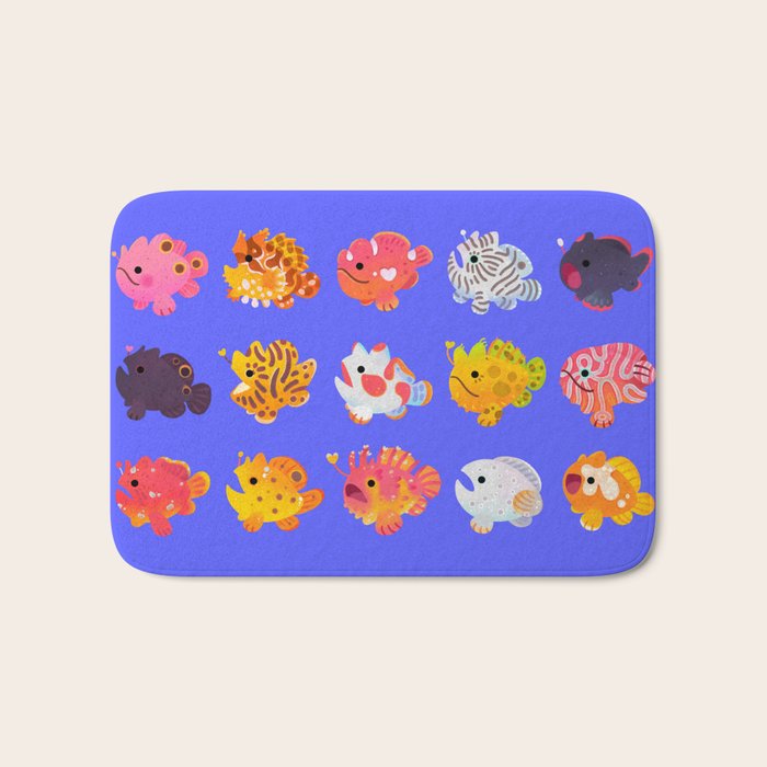 Frogfish Bath Mat Gallery Image 1