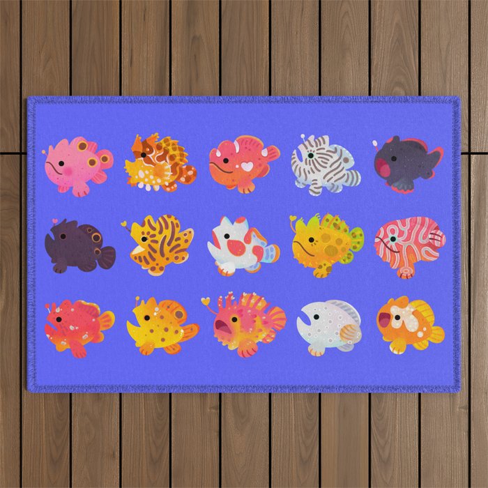 Frogfish Outdoor Rug Gallery Image 1