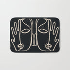 Two Faces Bath Mat Gallery Image 1