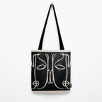 Two Faces Tote Bag Gallery Image 2