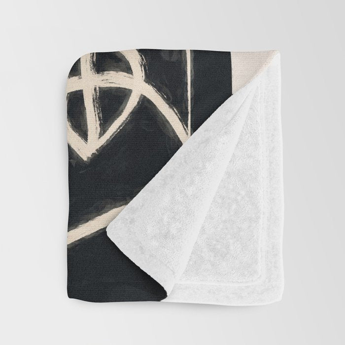 Two Faces Throw Blanket Gallery Image 3