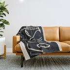 Two Faces Throw Blanket Gallery Image 1