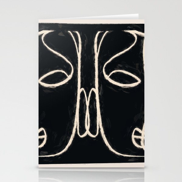 Two Faces Stationery Card Gallery Image 2