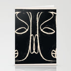 Two Faces Stationery Card Gallery Image 2