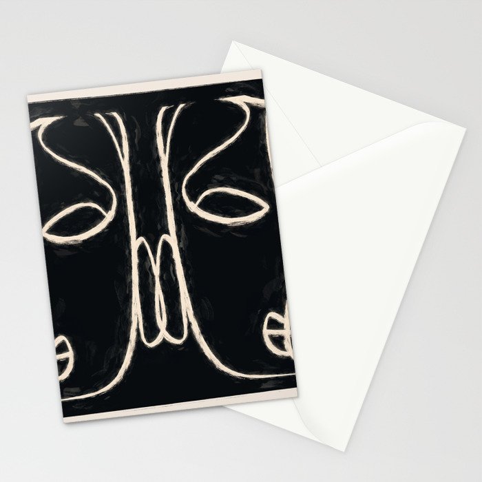 Two Faces Stationery Card Gallery Image 2