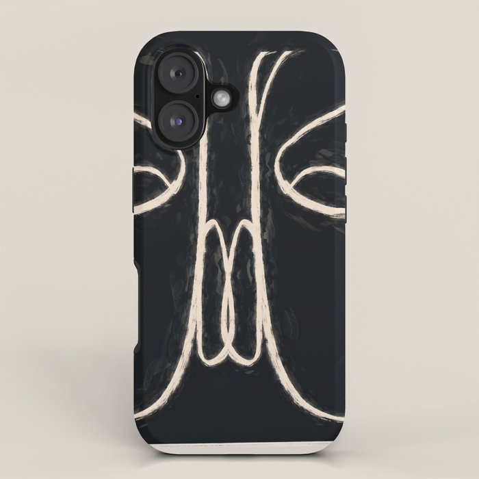 Two Faces iPhone Case Gallery Image 1