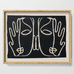 Two Faces Serving Tray Gallery Image 1