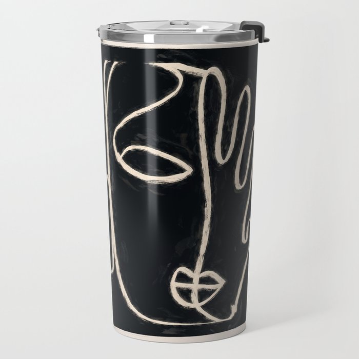 Two Faces Travel Mug Gallery Image 2