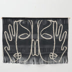 Two Faces Wall Hanging Gallery Image 1