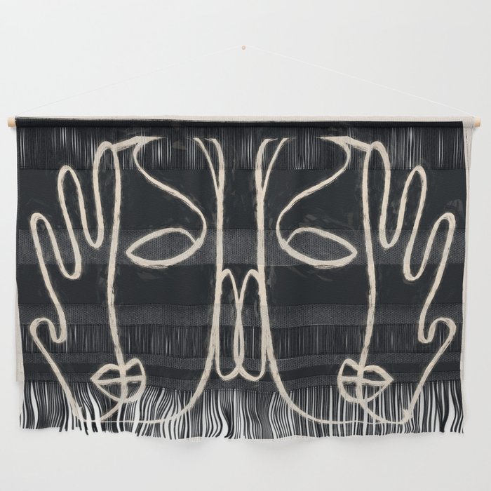 Two Faces Wall Hanging Gallery Image 1