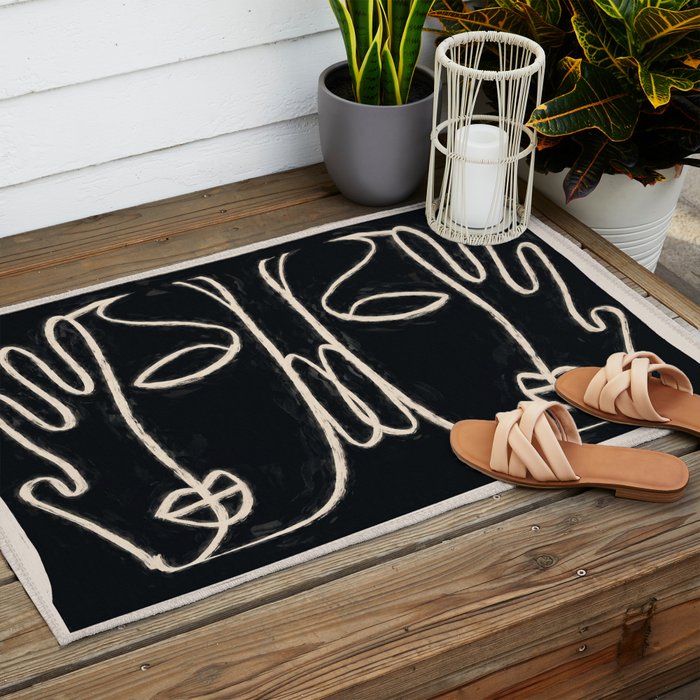 Two Faces Outdoor Rug Gallery Image 2