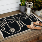 Two Faces Outdoor Rug Gallery Image 2