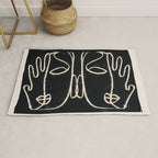 Two Faces Rug Gallery Image 1