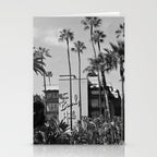 Beverly Hills Hotel, California black and white photograph / black and white photography Stationery Card Gallery Image 2