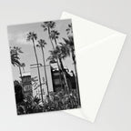 Beverly Hills Hotel, California black and white photograph / black and white photography Stationery Card Gallery Image 2