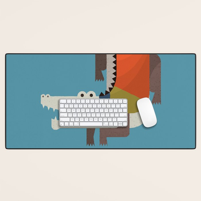 Crocodile Desk Mat Gallery Image 1