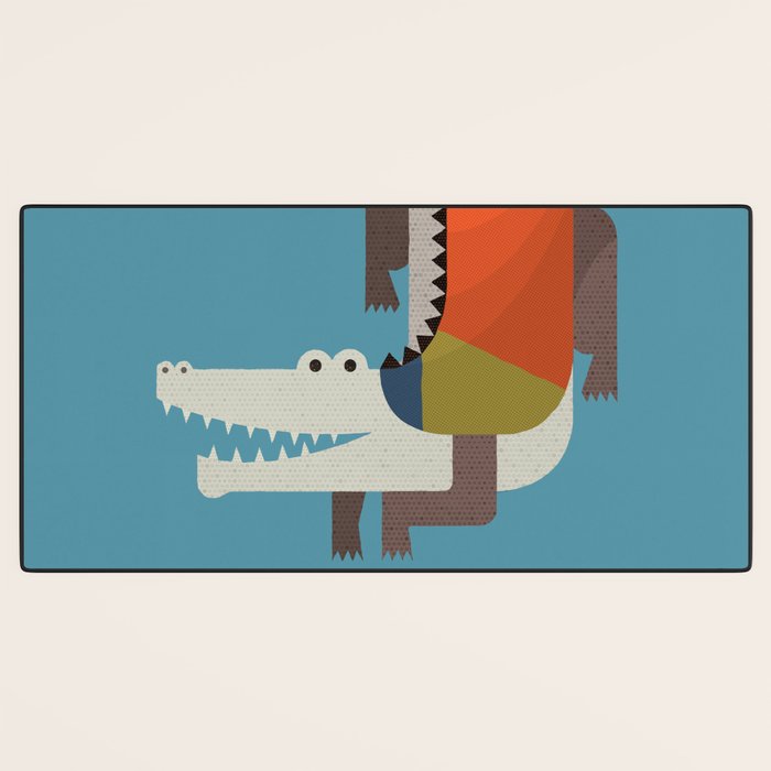 Crocodile Desk Mat Gallery Image 3