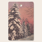 Winter Cutting Board Gallery Image 1