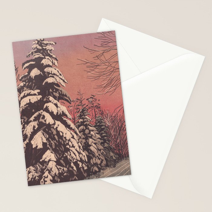 Winter Stationery Card Gallery Image 2