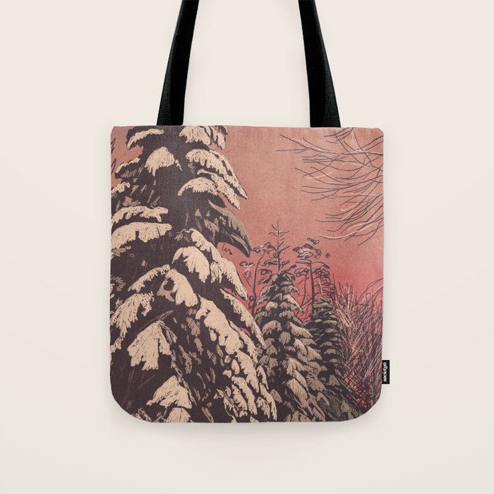 Winter Tote Bag Gallery Image 1