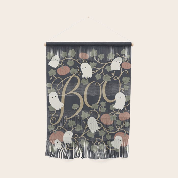 Boo! (Ghosts in the Pumpkin Patch) Wall Hanging Gallery Image 1
