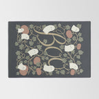 Boo! (Ghosts in the Pumpkin Patch) Rug Gallery Image 2
