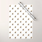 Lazy cat 2 enjoying coffee on rattan chair  Wrapping Paper Gallery Image 1