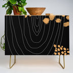 Black & Gold Credenza Gallery Image 1