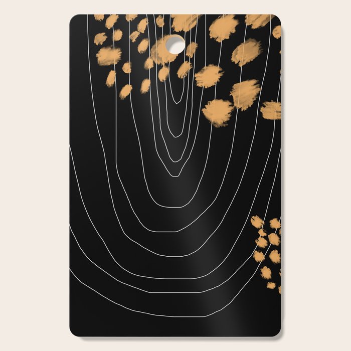 Black & Gold Cutting Board Gallery Image 1
