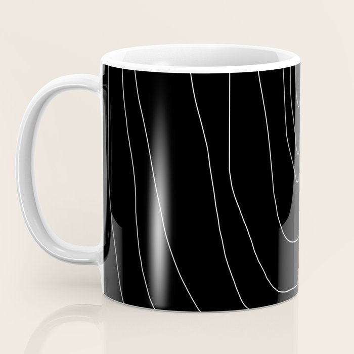 Black & Gold Coffee Mug Gallery Image 3